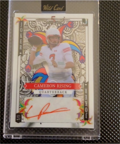 2022 Wild Card Joker #Joker Cameron Rising — front
