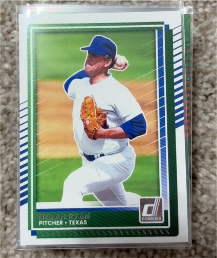 1984 Donruss #1 Nolan Ryan — front
