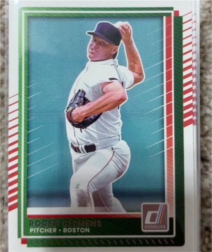 1988 Donruss #1 Roger Clemens — front