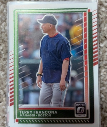 2020 Donruss Optic #M-3 Terry Francona — front