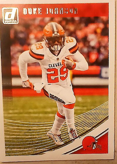 2017 Donruss #29 Duke Johnson — front