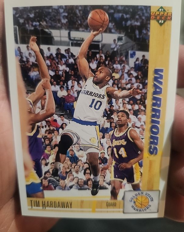 1991-92 Upper Deck #10 Tim Hardaway — front