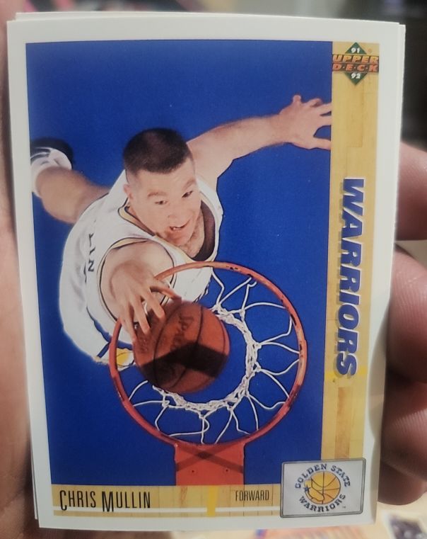 1991 Upper Deck #1 Chris Mullin — front