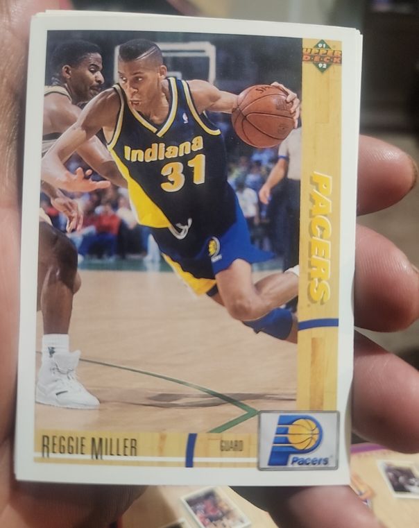 1992 Upper Deck #31 Reggie Miller — front