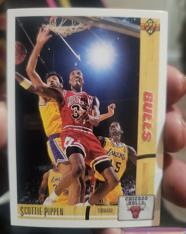1992 Upper Deck #7 Scottie Pippen — front