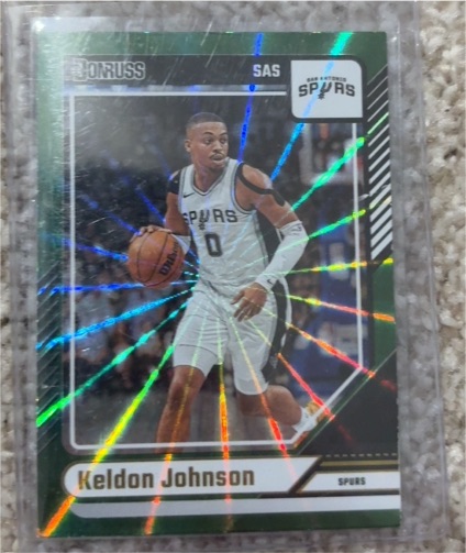2020 Donruss #150 Keldon Johnson — front