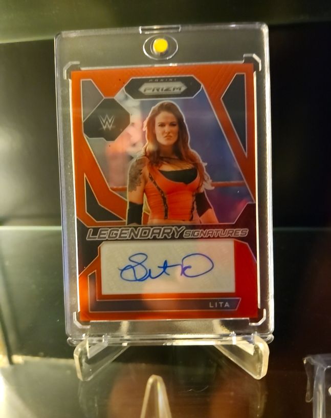 2021 Panini Prizm WWE Legendary Signatures #LS-LIT Lita — front