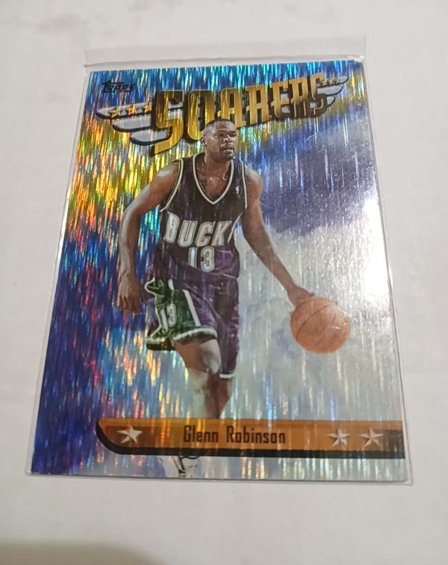 1994 Topps Soarers #SO1 Glenn Robinson — front
