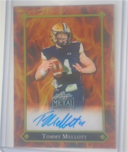 2021 Leaf Metal Tommy Mellotti — front