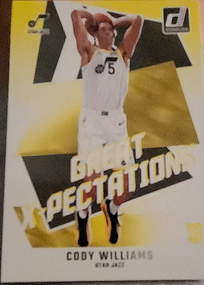 2022 Donruss Great Expectations #GS-1 Cody Williams — front