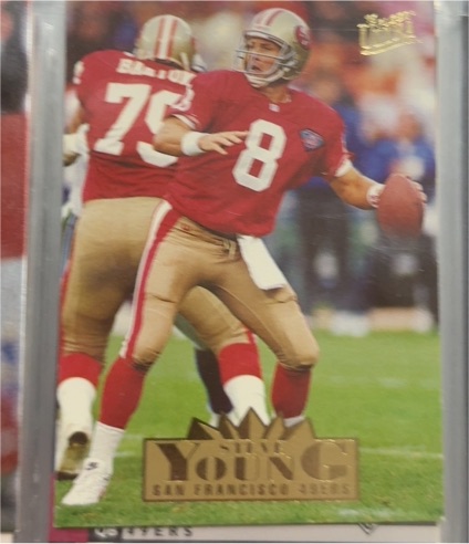 1993 Topps #8 Steve Young — front
