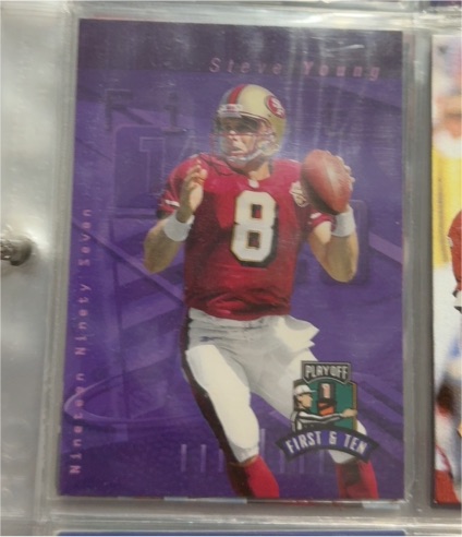 1991 Playoff #11 Steve Young — front
