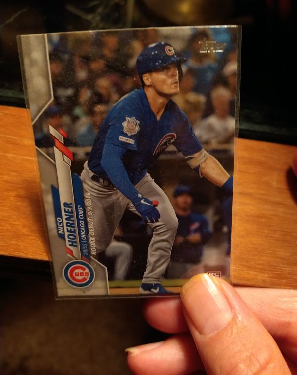 2019 Topps #99 Nico Hoerner — front