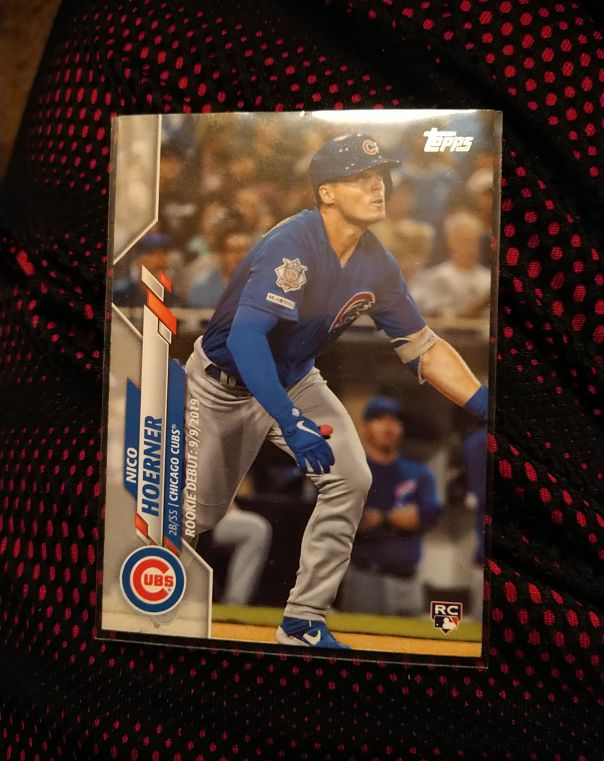 2019 Topps #28 Nico Hoerner — front