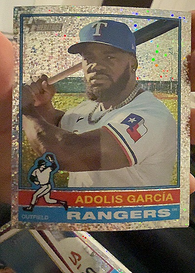 2023 Topps Heritage #TR-AG Adolis García — front