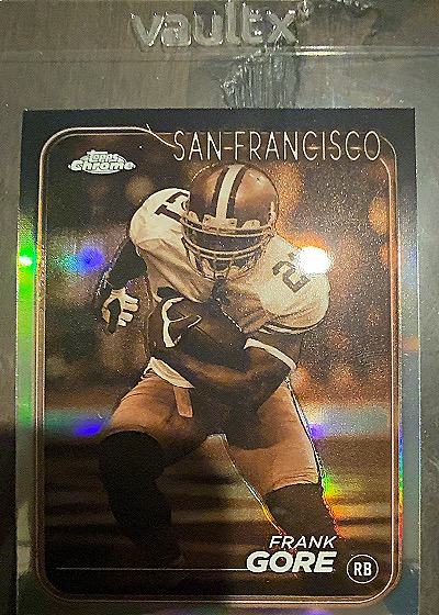 2005 Topps Chrome #TC-49 Frank Gore — front