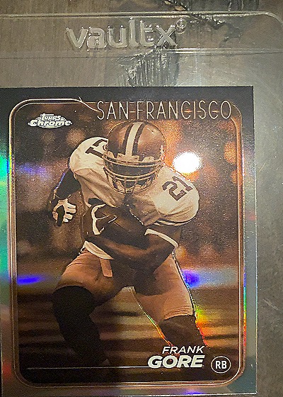2012 Topps Chrome #159 Frank Gore — front