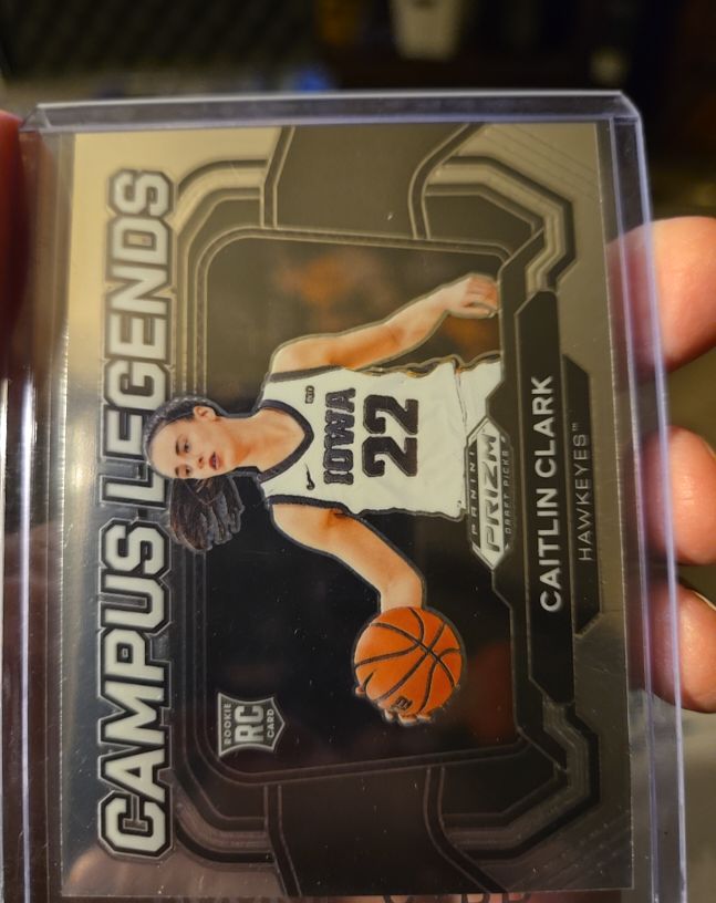 2022 Panini Prizm Campus Legends Caitlin Clark — front