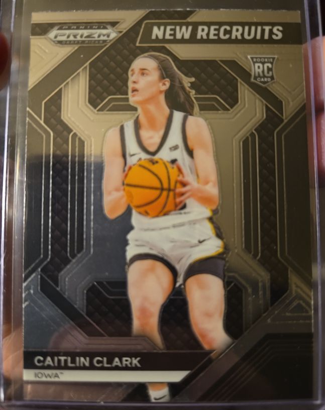 2022 Panini Prizm Draft Picks New Recruits #NR-CC Caitlin Clark — front