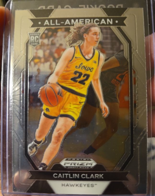 2022 Panini Prizm Draft Picks All-American Caitlin Clark — front