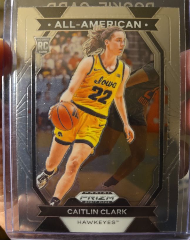2021 Panini Prizm Draft Picks All-American Caitlin Clark — front