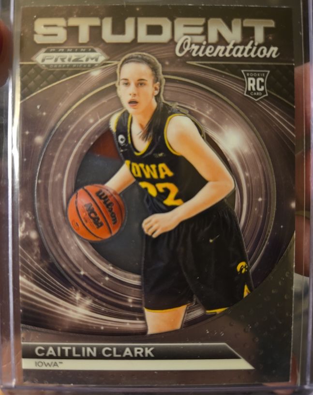 2022 Panini Prizm Student Orientation #SO-CC Caitlin Clark — front