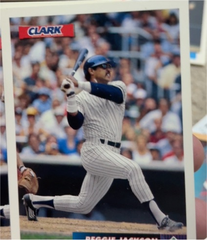 1988 Donruss Clark #CL-1 Reggie Jackson — front
