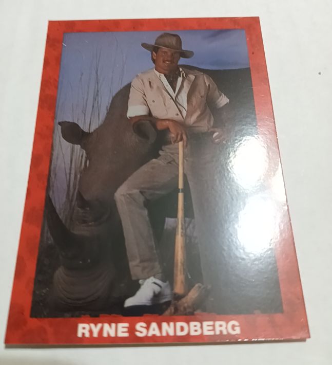 1990 Donruss #1 Ryne Sandberg — front