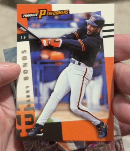 1991 Pinnacle Performers #6 Barry Bonds — front