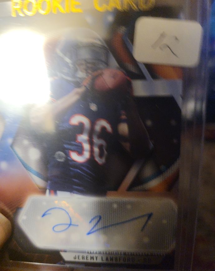 2014 Panini Contenders #36 Jeremy Langford Rookie Card — front
