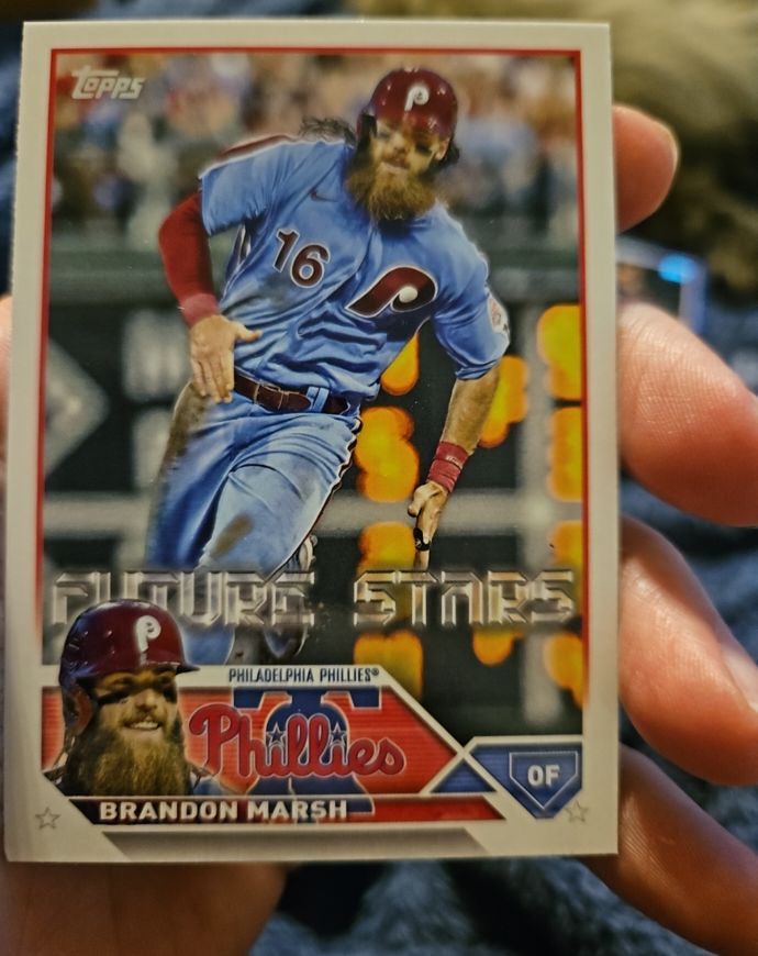 2023 Topps #PS-3 Brandon Marsh — front