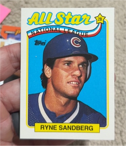 1985 Topps #1 Ryne Sandberg — front