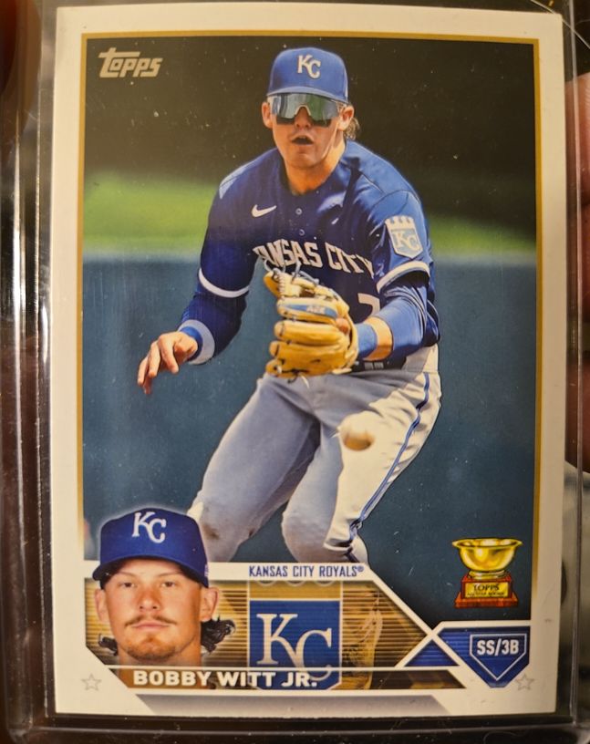 2022 Topps #1 Bobby Witt Jr. — front