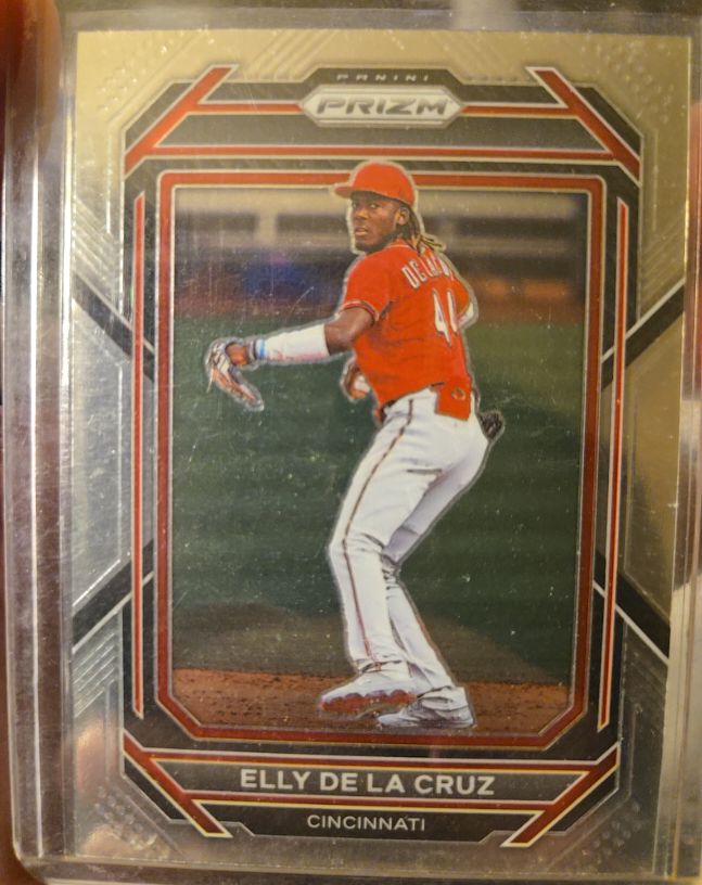 2023 Panini Prizm #44 Elly De La Cruz — front