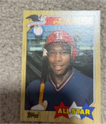 1990 Topps #1 Ivan Rodriguez — front