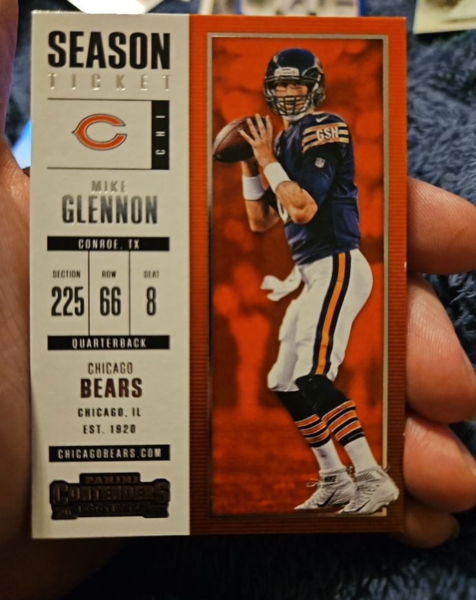 2015 Panini Contenders #225 Mike Glennon — front