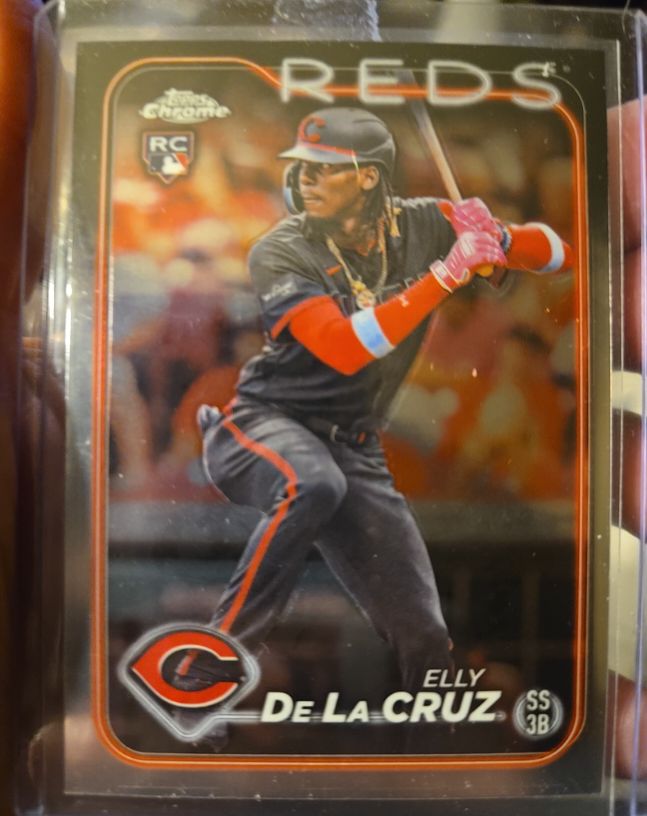 2023 Topps Chrome #RC Elly De La Cruz — front