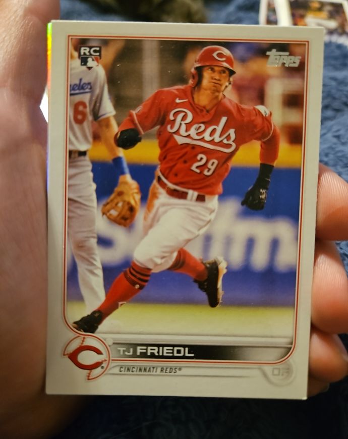 2021 Topps #05 TJ Friedl — front