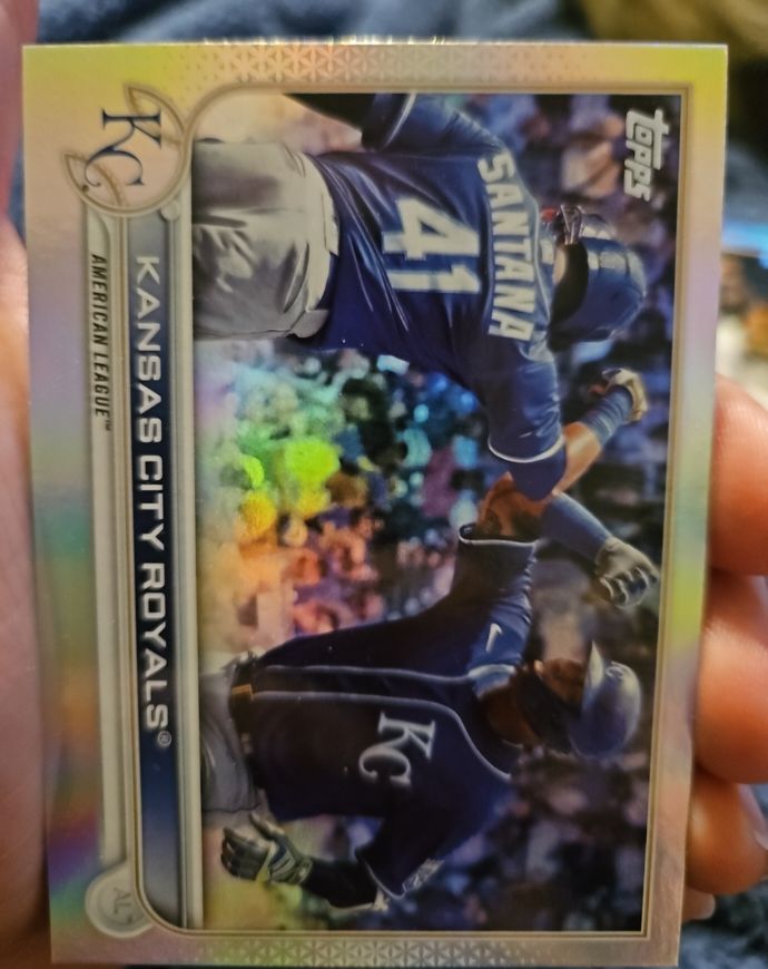 2022 Topps #41 Santana — front