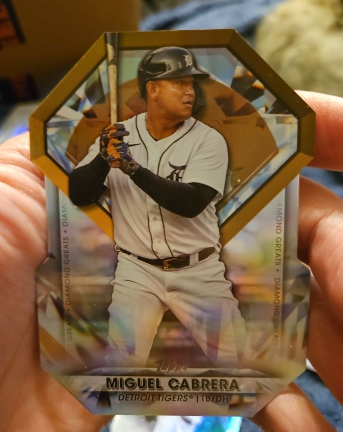 2022 Topps Diamond Greats #DG-MC Miguel Cabrera — front