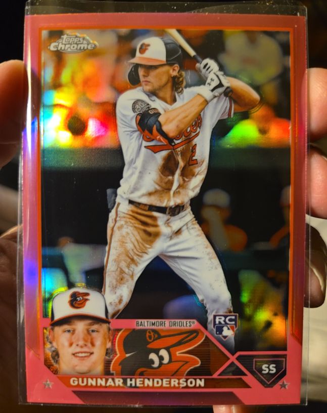 2022 Topps Chrome #RC Gunnar Henderson — front