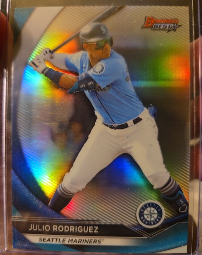 2022 Bowman's Best #BP-1 Julio Rodriguez — front