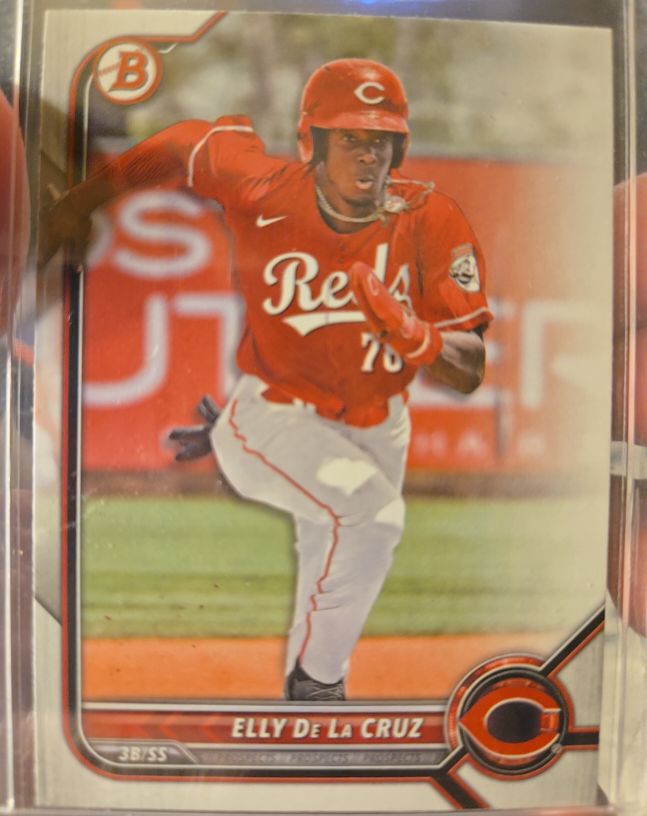 2023 Bowman #3B/SS Elly De La Cruz — front