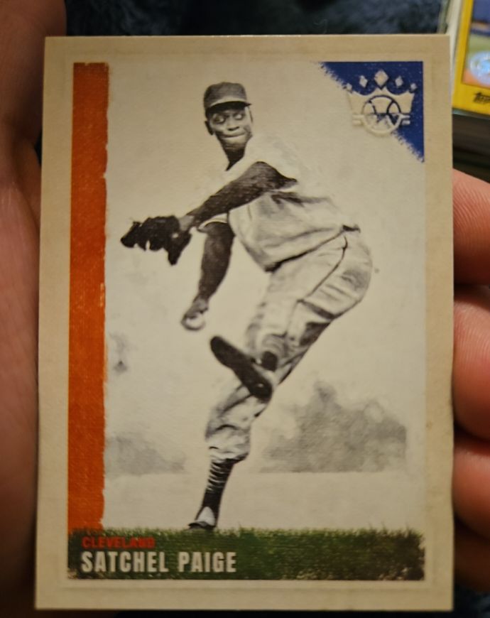 1950 Woolworth #1 Satchel Paige — front