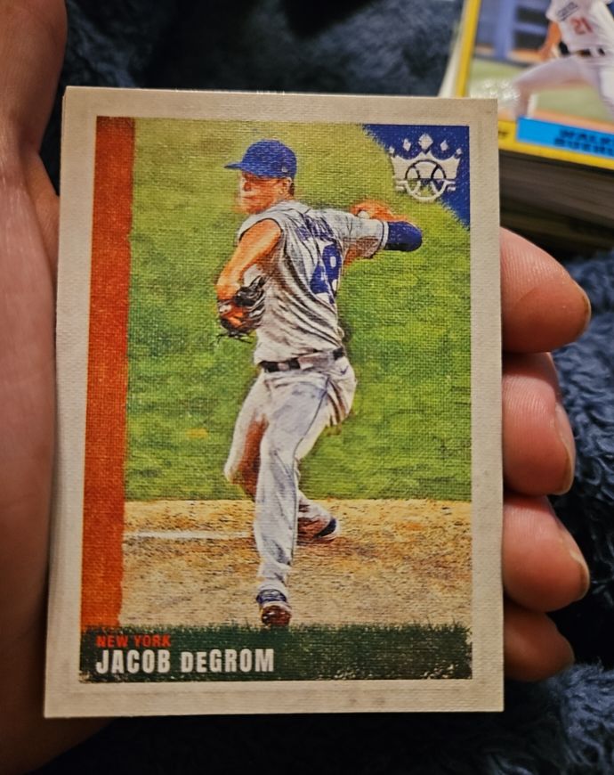 2020 Topps T206 #T206-1 Jacob deGrom — front