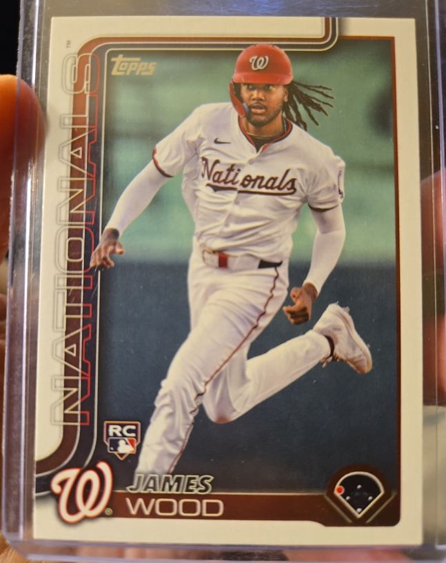 2022 Topps #N/A James Wood — front