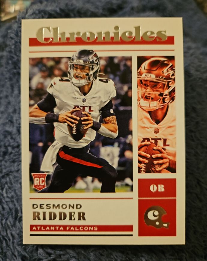 2022 Chronicles Desmond Ridder Rookie Card — front