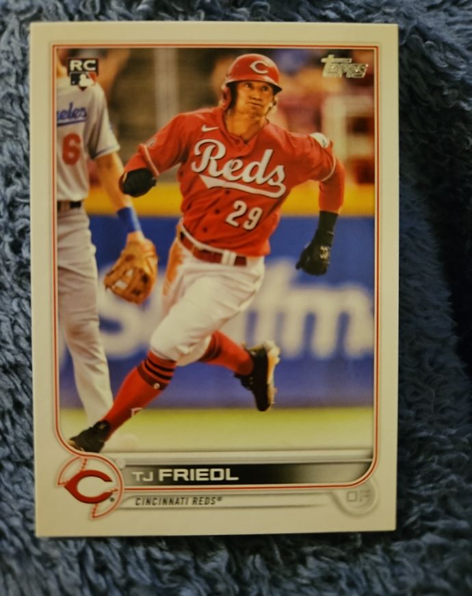 2021 Topps #29 TJ Friedl — front