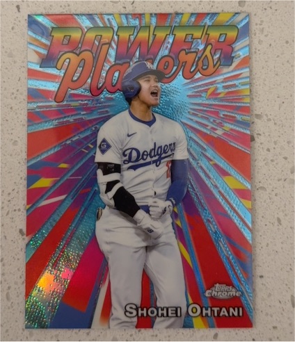 2023 Topps Chrome Power Players Shohei Ohtani — front