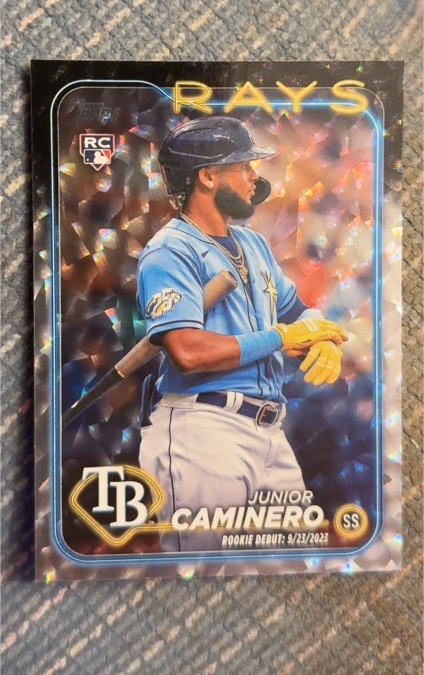 2023 Topps #RC Junior Caminero — front